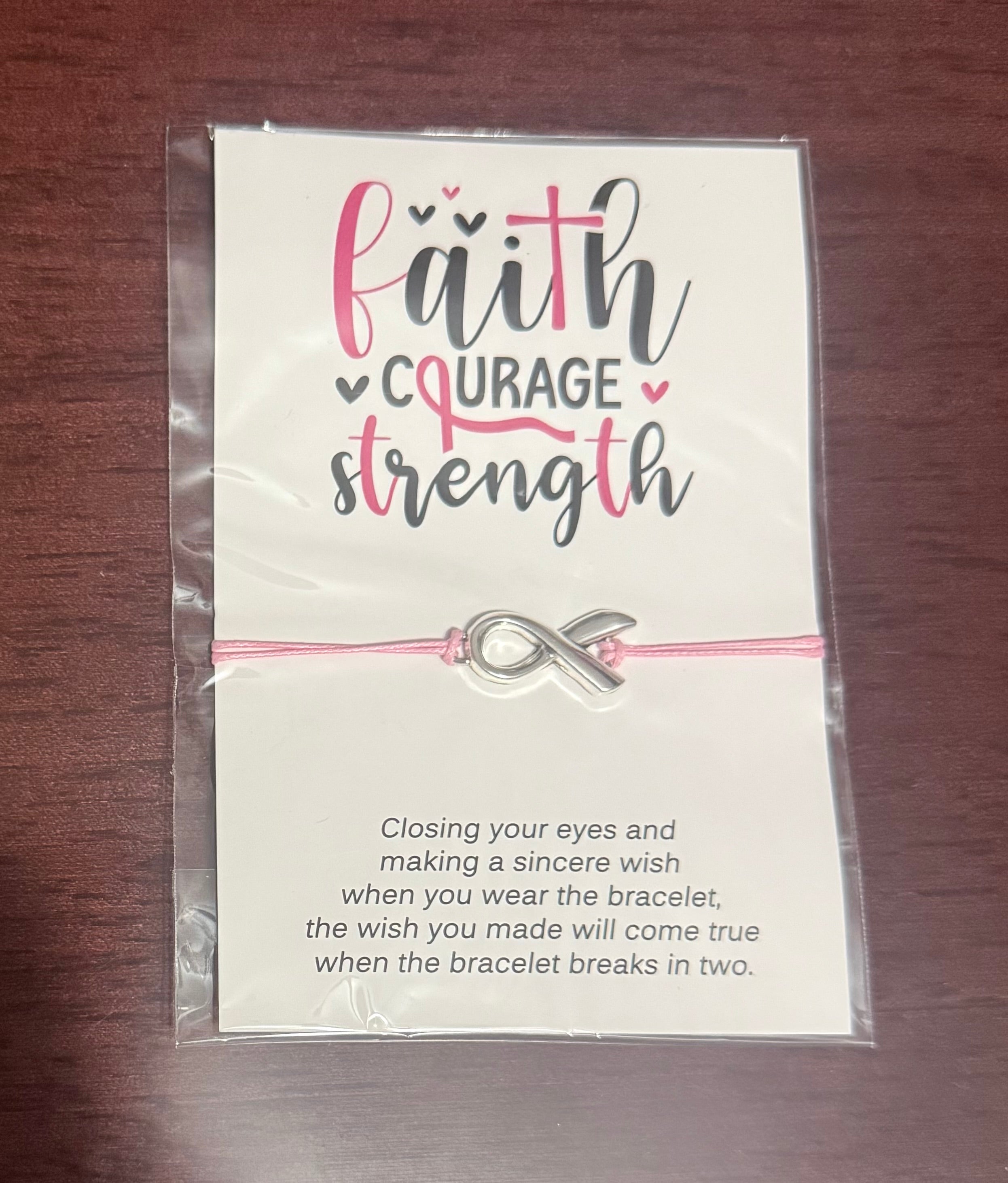 Make a Wish Breast Cancer Bracelets